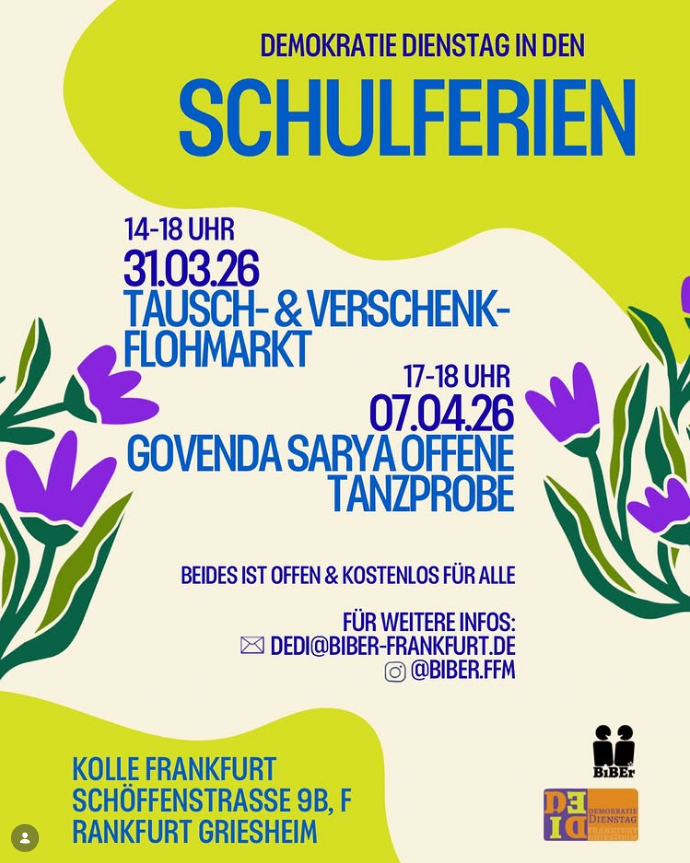 07.04. – Govenda Sarya: Offene Tanzprobe (17–18 Uhr)