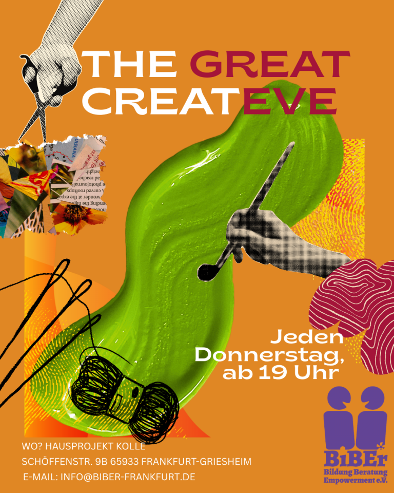 30.04.2026 – The Great CreatEve / Regelmäßiger offener Kreativabend