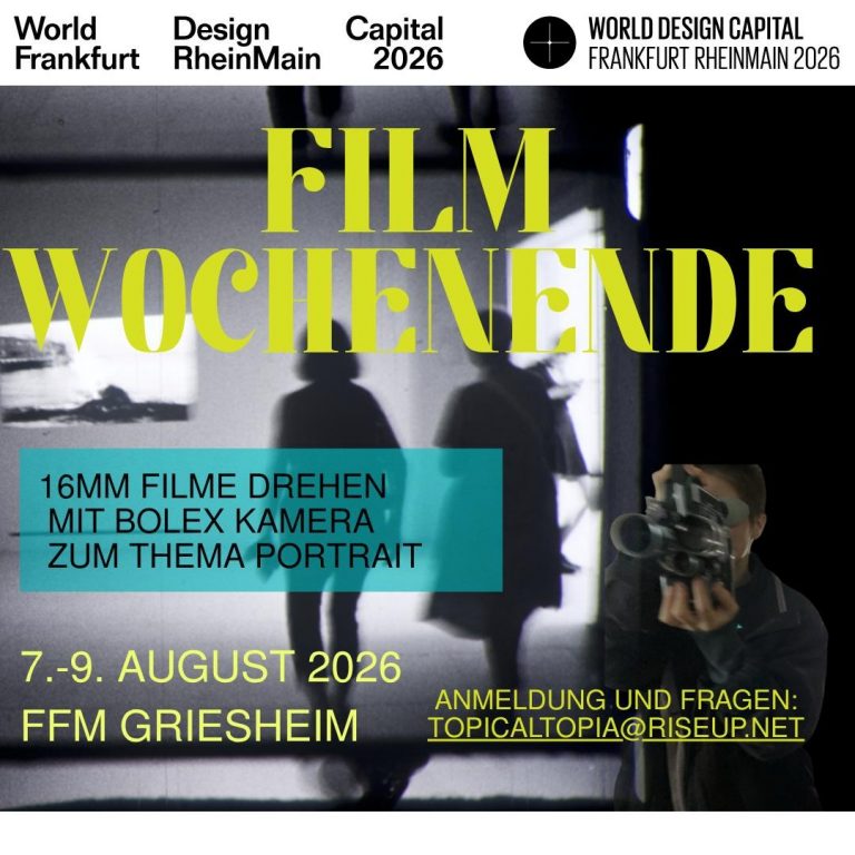 7.08. – 9.08.2026/ Film-Wochenende